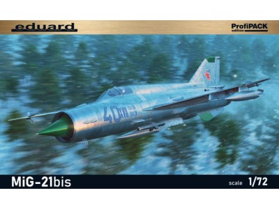 POLSKI MiG-21bis 1 PUCKI DLMW GDYNIA 2003 - EDUARD 70146 ProfiPACK 1/72