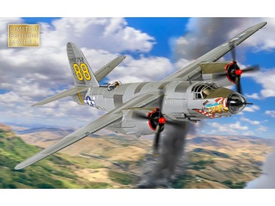 B-26C MARAUDER Miss Arkansas 444 BOMBER SQN 12AF USAF SARDINIA 1944 - AA29502 CORGI 1:72