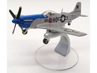 P-51D MUSTANG 487 SQN USAF 1944 BODNEY ENGLAND - 32204 CORGI 1/72