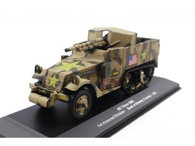 M3 GMC 75mm US ARMY TUNISIA 1942 - ALTAYA 1/43 metal