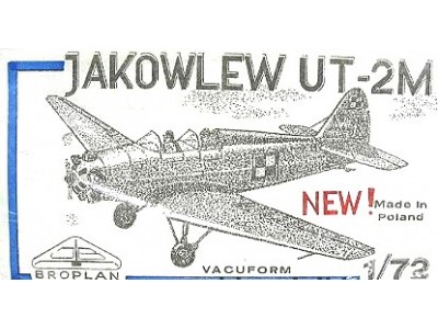 UT-2M DĘBLIN 1947 - BROPLAN MS-15 1/72