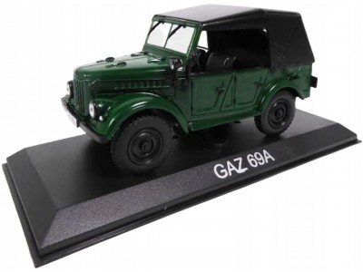 SOVIET GAZ 69 A - DEAGOSTINI 1/43 metal