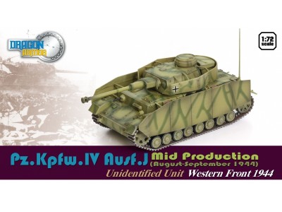 PANZER IV J WESTERN FRONT 1944 - 60567 DRAGON ARMOR 1/72