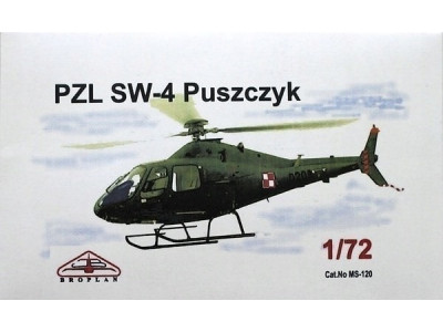 PZL SW-4 PUSZCZYK - BROPLAN MS-120 1/72 wtryski