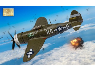 P-47D THUNDERBOLT USAF ENGLISH CHANNEL 29.01.1944 - AA33828 CORGI 1:72