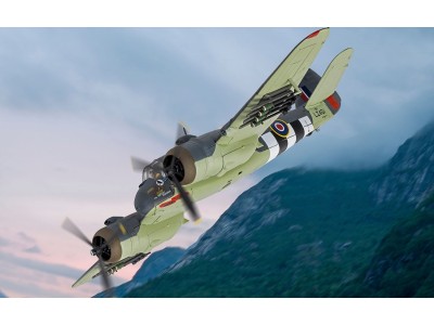 BEAUFIGHTER TF.X 404 SQN RCAF SCOTLAND 1944 - AA28604 CORGI 1:72