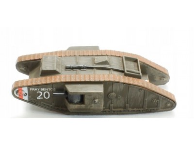 BRITISH MARK IV MALE F BATT. TANK CORPS. YPRES 1917 - CS90614 CORGI 1/76