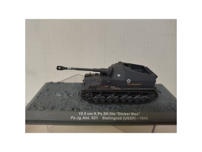 10,5cm DICKER MAX Pz.Abt. 521 STALINGRAD 1942 - ALTAYA 1/72 1szt.