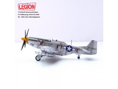 P-51 D/K MUSTANG USAF 353 FS EAGLESTON 1945 - LEGION 1:72