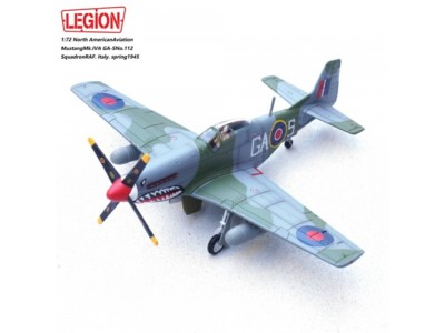 P-51D MUSTANG Mk.IV 112 SQN RAF Blanchford ITALY 1945 - LEGION 1:72