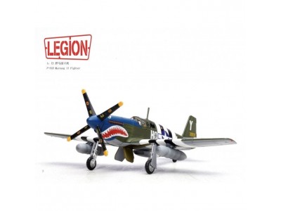 P-51B MUSTANG USAF 487 FS Bennett ENGLAND 1944 - LEGION 1:72