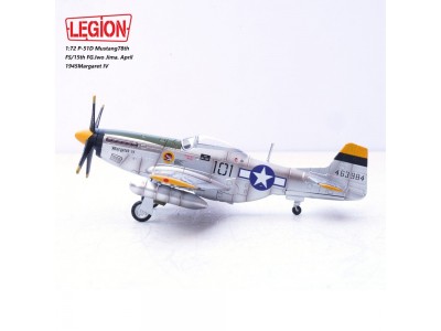 P-51D MUSTANG USAF 78 FS BUSHMASTERS IWO JIMA 1945 - PAN14663LF LEGION 1:72