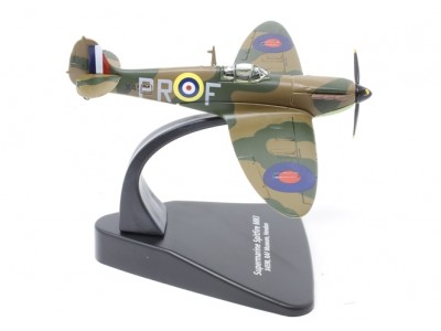 SPITFIRE Mk.Ia 609 SQN RAF BITWA O ANGLIĘ Hampshire 1940 - AC-087 OXFORD 1/72 metal