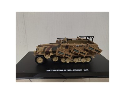Sd.Kfz.251 STUKA zu FUSS WURFRAHMEN 40 GERMANY 1944 - DEAGOSTINI 1/43 metal