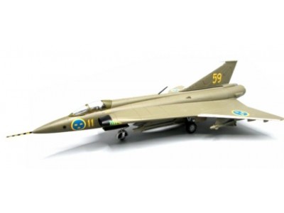 SAAB J-35E DRAKEN SWEDISH AF - AV72-41-011 AVIATION 72 1:72