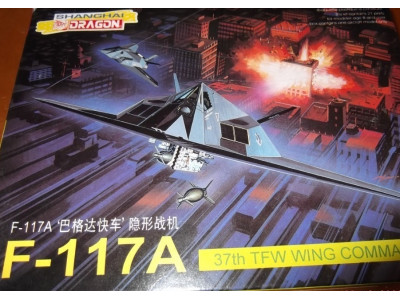 F-117A USAF - DRAGON MODELS 1/144