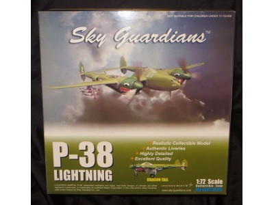 P-38J LIGHTNING USAF MISS V WALTER DUKE DRAGON TAIL PACIFIC 1944 - 72-0020-020 WITTY WINGS 1/72 metal