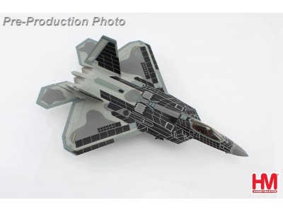 F-22A RAPTOR USAF Nellis AFB 2022 - HA2828 HOBBY MASTER 1/72
