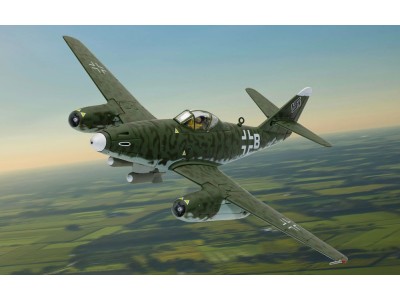 MESSERSCHMITT 262 A-2A BLITZ BOMBER 1./KG.51 RHEINE 1944 - AA35712 CORGI 1:72