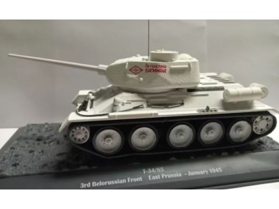 T-34 85mm 3 FRONT BIAŁORUSKI PRUSY 1945 - ALTAYA 1/43