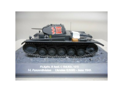PANZER II Ausf.C 14 Pz.Div. BARBAROSSA 1941 - ALTAYA 1/43
