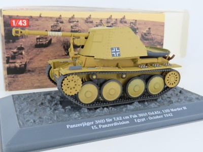 MARDER III 15 Pz.Div. AFRIKA KORPS EGYPT 1942 - ALTAYA 1/43