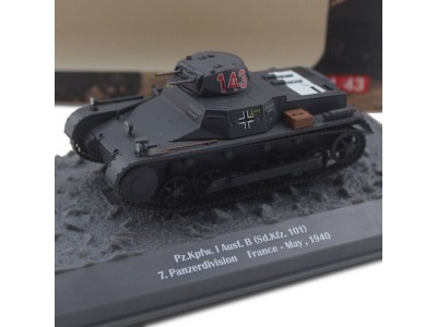 PANZER I Ausf.B 7 Pz.Div. FRANCE 1940  - ALTAYA 1/43