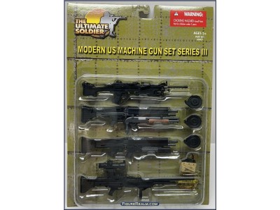US MACHINE GUN SET III - 21st Century Toys 1/6