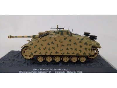StuG. III Ausf.G Sturmgesch. Brigade 191 BELGRAD 1944  - ALTAYA 1/43