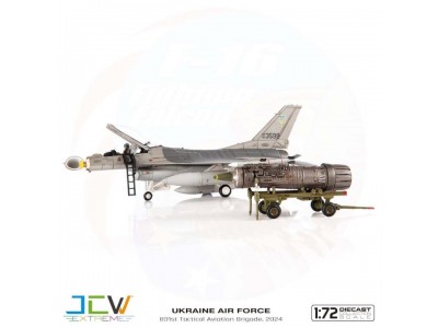 UKRAIŃSKI F-16 AM WOJNA 2024 - JCW-72-F16-018 JC WINGS EXTREME 1/72