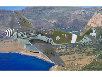 MESSERSCHMITT Bf-109G-6 trop Antonio Vizzotto REGIA AERONAUTICA SYCYLIA 1943 - CORGI 27112 1/72