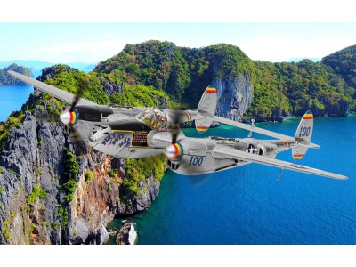 P-38J LIGHTNING Putt Putt Maru USAF 1945 - CORGI 36617 1/72