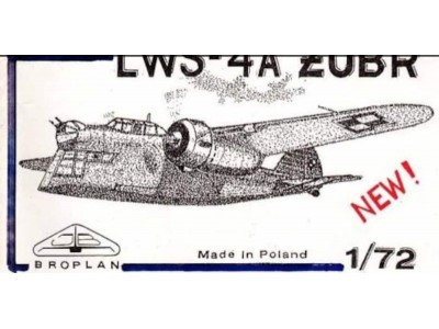 LWS-4A ŻUBR 1936 - BROPLAN MS-12 1/72
