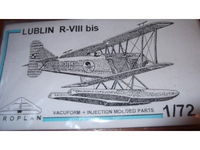 LUBLIN R-VIIIbis MDL PUCK 1939 - BROPLAN MS-36 1/72 vacu + wtryski