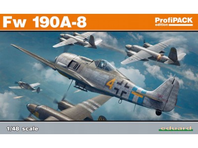 FOCKE WULF Fw-190A8 - 82147 EDUARD 1/48 PROFIPACK promo