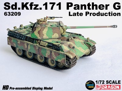 PANTHER G późny FRANCJA 1944 - 63209 DRAGON ARMOR 1/72