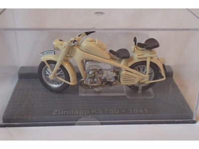 MOTOCYKL ZUNDAPP KS750 1941- ALTAYA 1/24 unikat