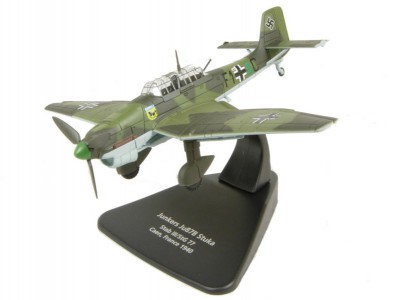 JUNKERS Ju-87B STUKA FRANCE CAEN 1940 - OXFORD AC004 1/72