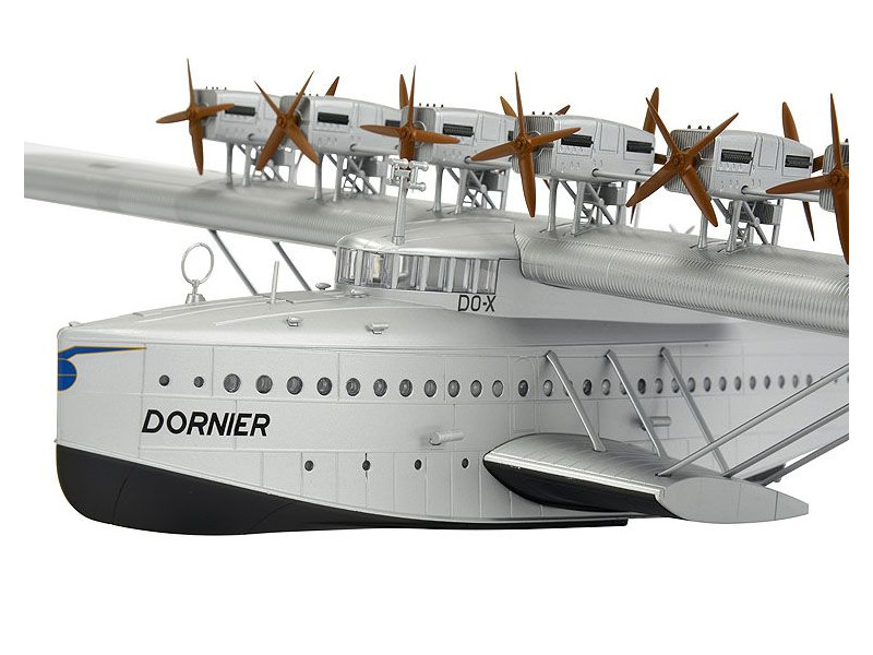 DORNIER DO-X 1929 - SCHUCO 1/72 metal cudo ! 55cmx66cm