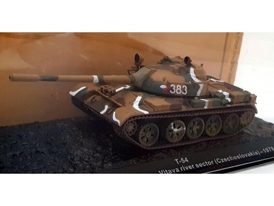 T-54 CZECHOSLOVAKIAN ARMY VITAVA 1978 - ALTAYA 1/72 metal