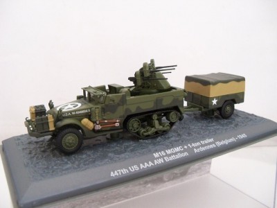 US M-16 MGMC +1TON TRAILER ARDENS 1945 - ALTAYA 1/72