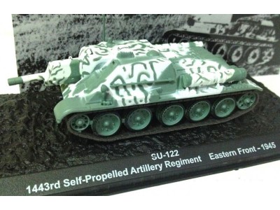 SOVIET SU-122 FRONT WSCHODNI 1945 - ALTAYA 1/72 metal