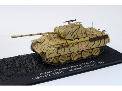 PANTHER Ausf.A LSSAH NORMANDIE 1944 - ALTAYA 1/72 metal