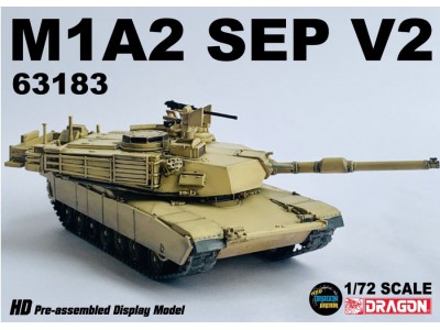 M1A2 SEP V2 ABRAMS US ARMY 1st Cavalry Div GERMANY- 63183 DRAGON ARMOR 1/72