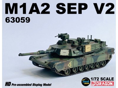 M1A2 SEP V2 ABRAMS US ARMY 5th Cavalry Rgt GERMANY- 63059 DRAGON ARMOR 1/72