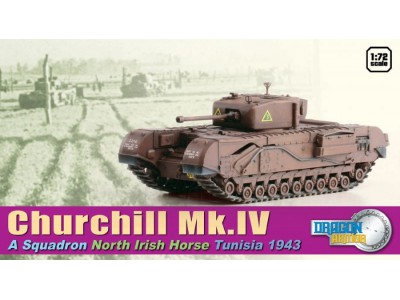 CHURCHILL Mk.IV NORTH IRISH HORSE SQN TUNISIA 1943 - 60503 DRAGON ARMOR 1/72