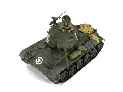 M-24 CHAFFE US ARMY FHEINBERG GERMANY MARCH 1945 - 801002A FORCES of VALOR  1/32