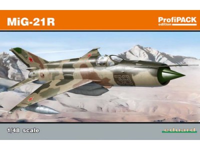 MIG-21R - 8238 EDUARD 1/48 PROFIPACK polskie kalki promo