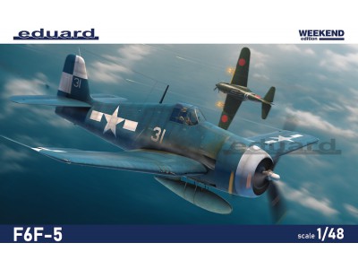 MODEL F6F-5 HELLCAT - 84181 EDUARD 1/48 weekend