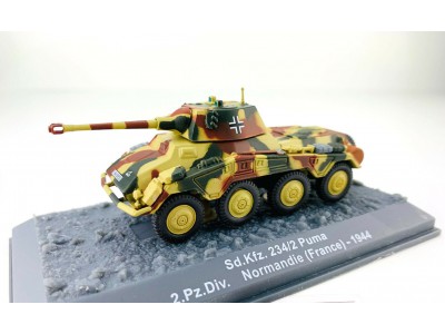 Sd.Kfz.234/2 PUMA NORMANDIE 1944 - ALTAYA 1/72 metal